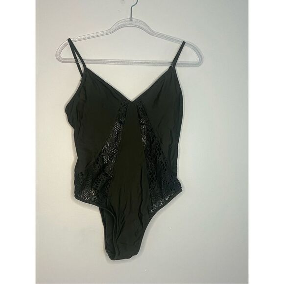 Mossimo green one piece bathing suit size large - Picture 1 of 3